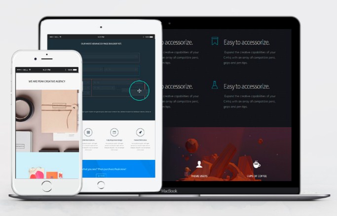 VisualModo Peak WordPress Theme