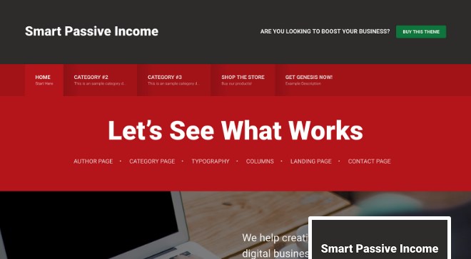 StudioPress Smart Passive Income Pro Theme