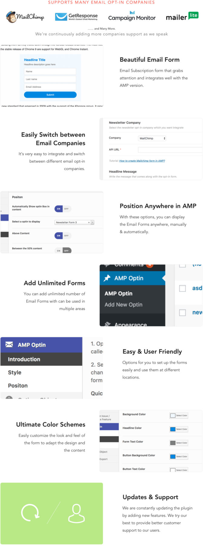 AMP Opt-in Forms