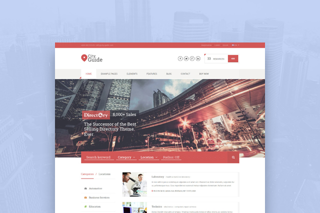 AIT Themes – City Guide WordPress Theme