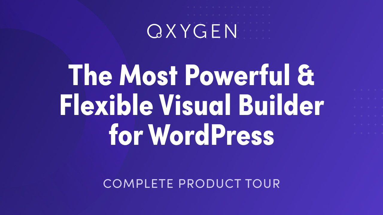 Oxygen Builder