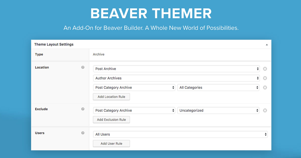 Beaver Builder – Beaver Themer