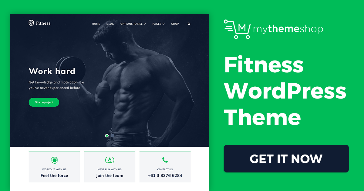 MyThemeShop – Fitness