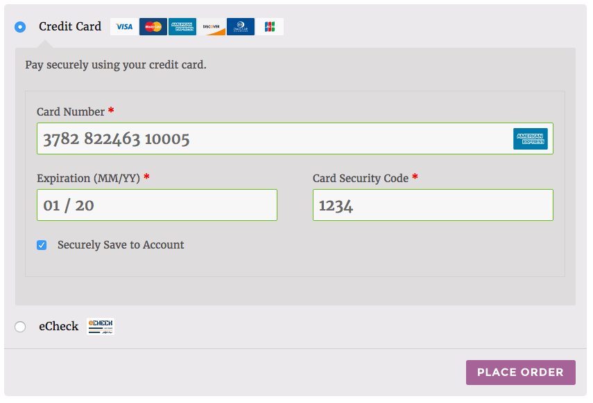 WooCommerce – Elavon Converge Gateway