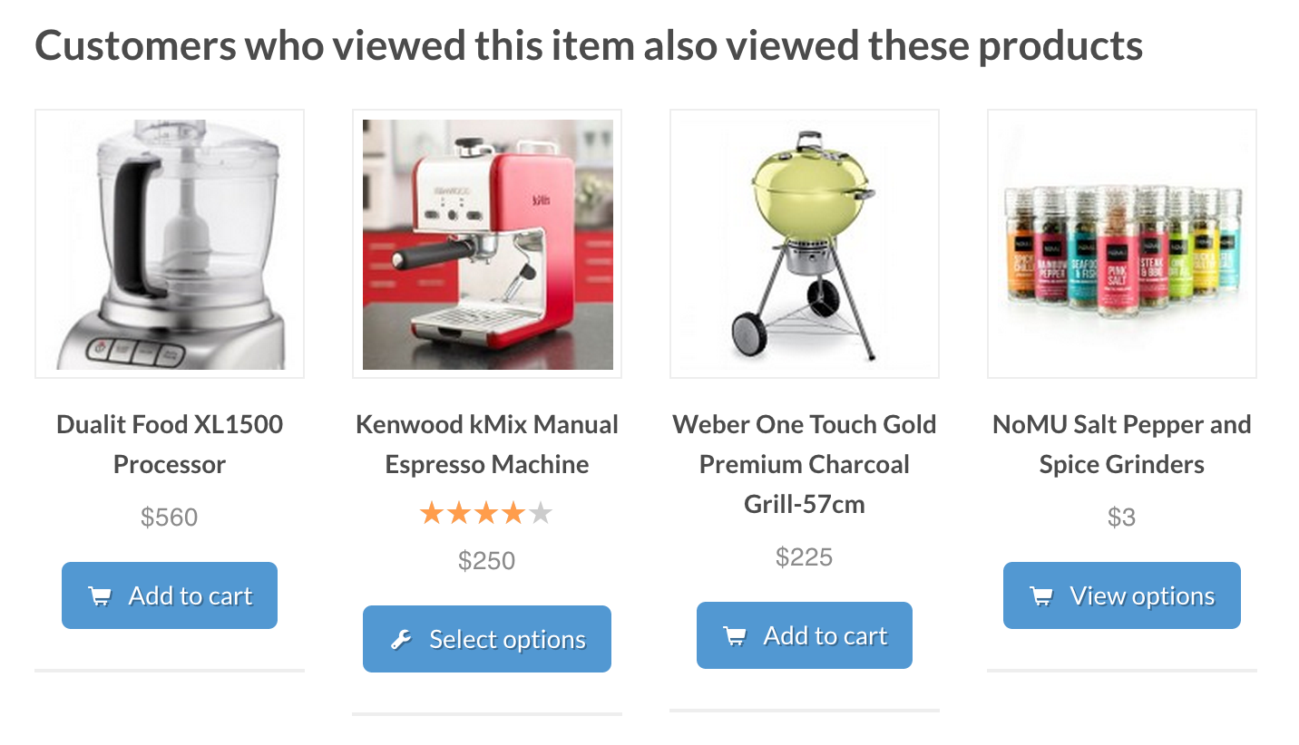 WooCommerce – Recommendation Engine