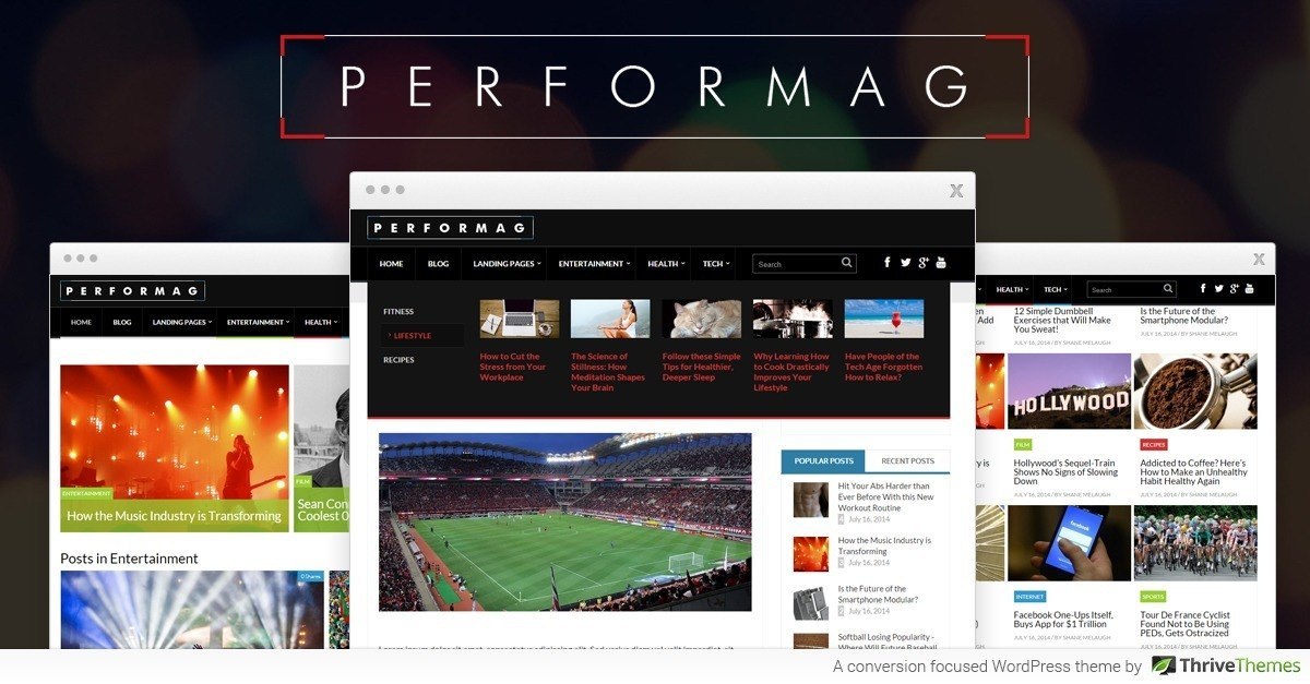 Thrive Themes Performag WordPress Theme