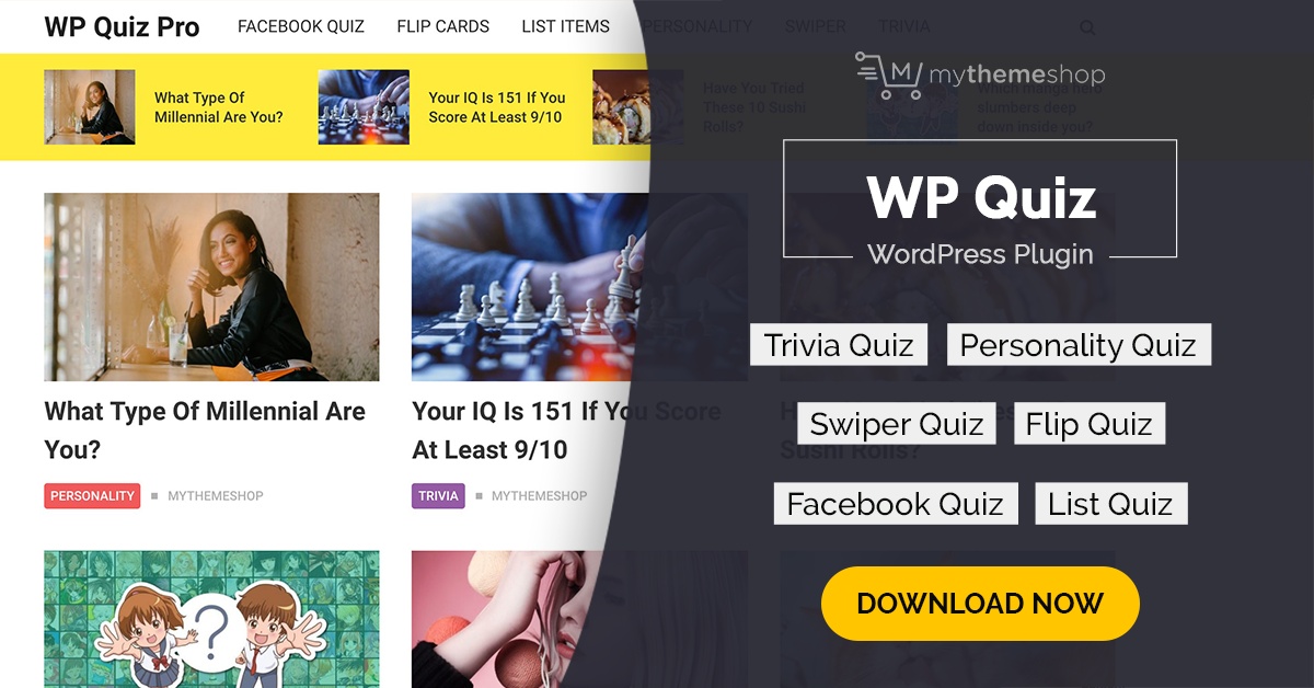 MyThemeShop – WP Quiz Pro