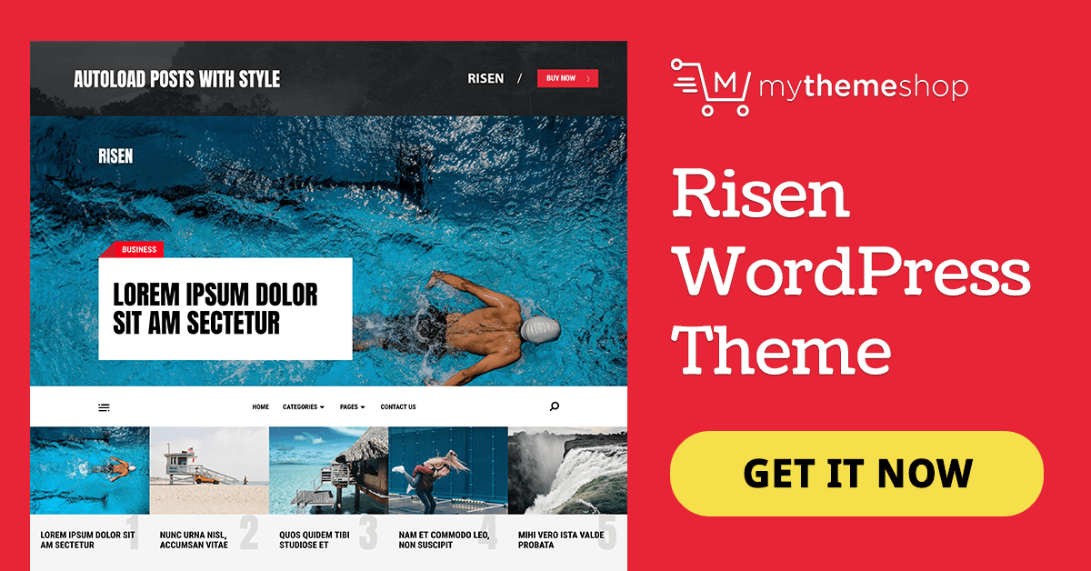 MyThemeShop – Risen