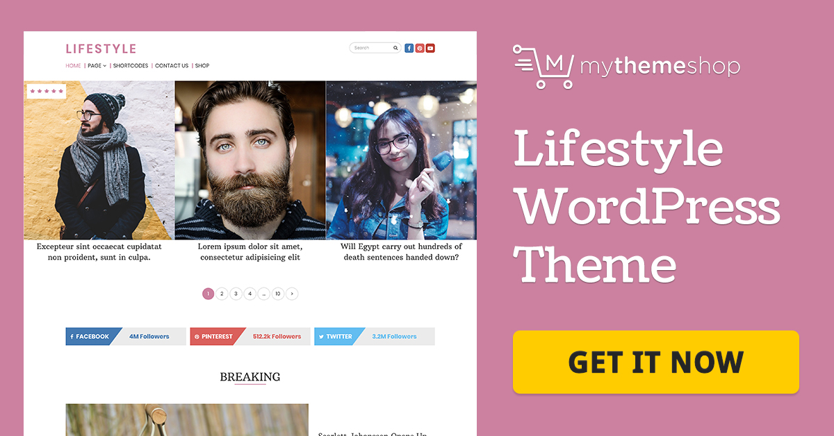 MyThemeShop – Lifestyle