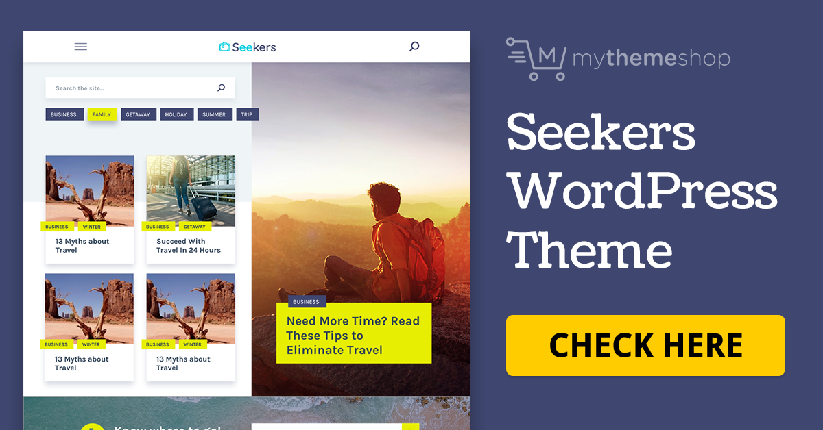 MyThemeShop – Seekers