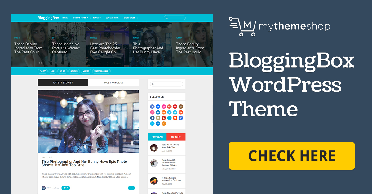 MyThemeShop – BloggingBox