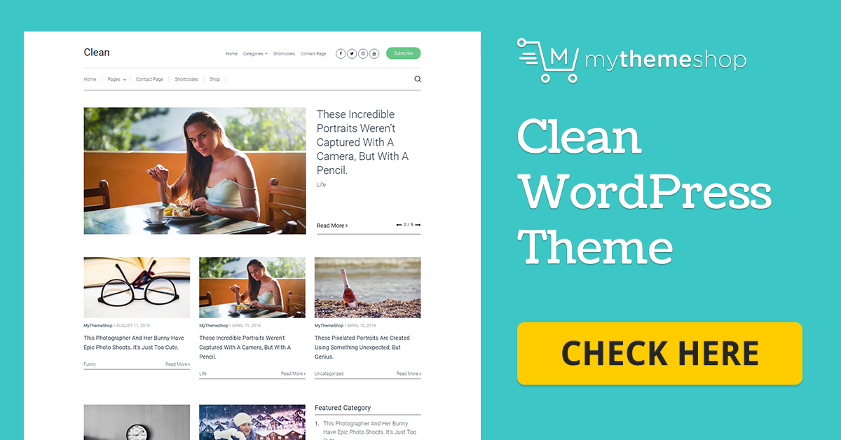 MyThemeShop – Clean