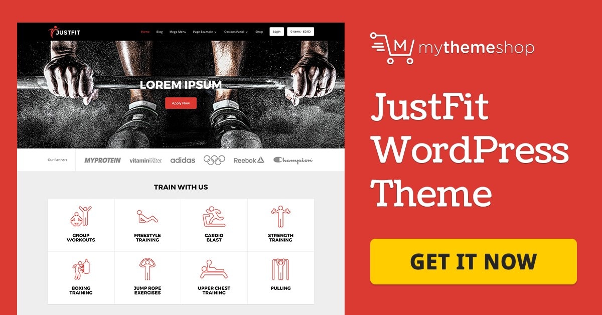 MyThemeShop – JustFit
