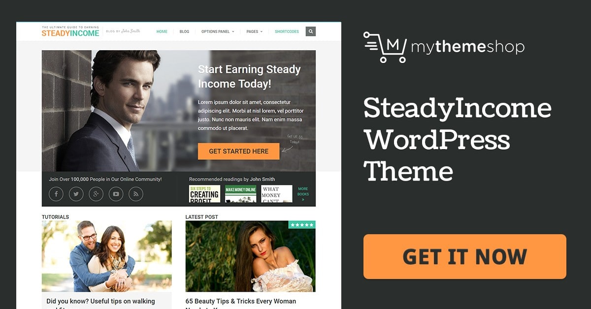 MyThemeShop – SteadyIncome