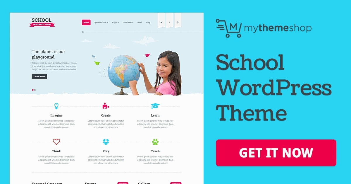 MyThemeShop – School
