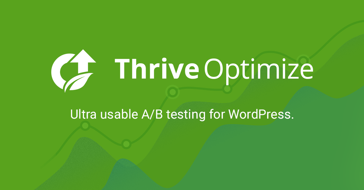 Thrive Themes Optimize A/B Testing