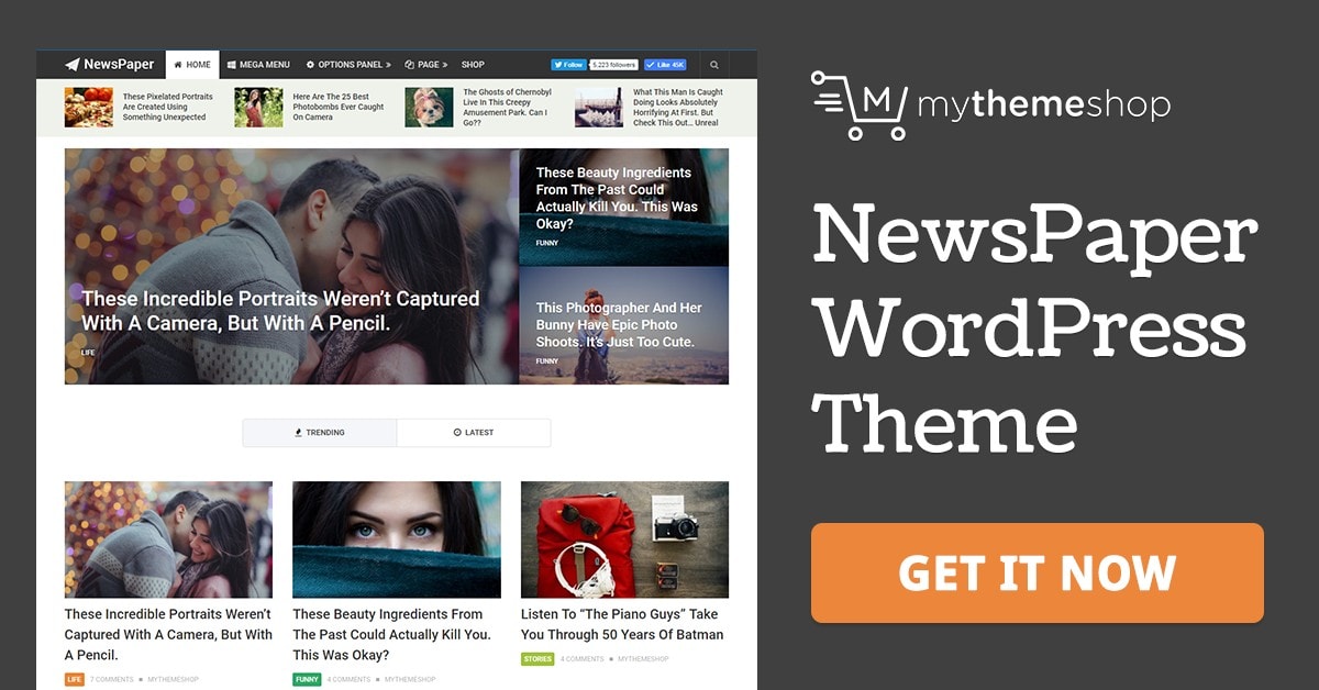 MyThemeShop – NewsPaper