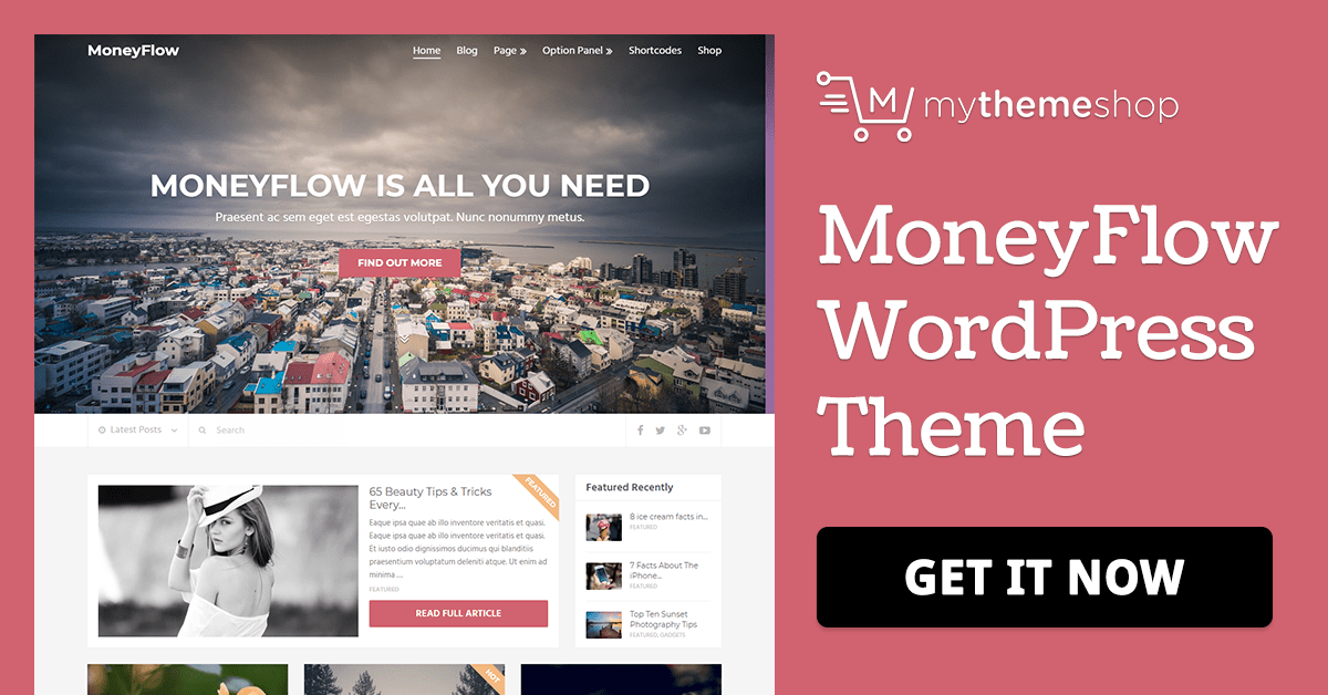 MyThemeShop – MoneyFlow