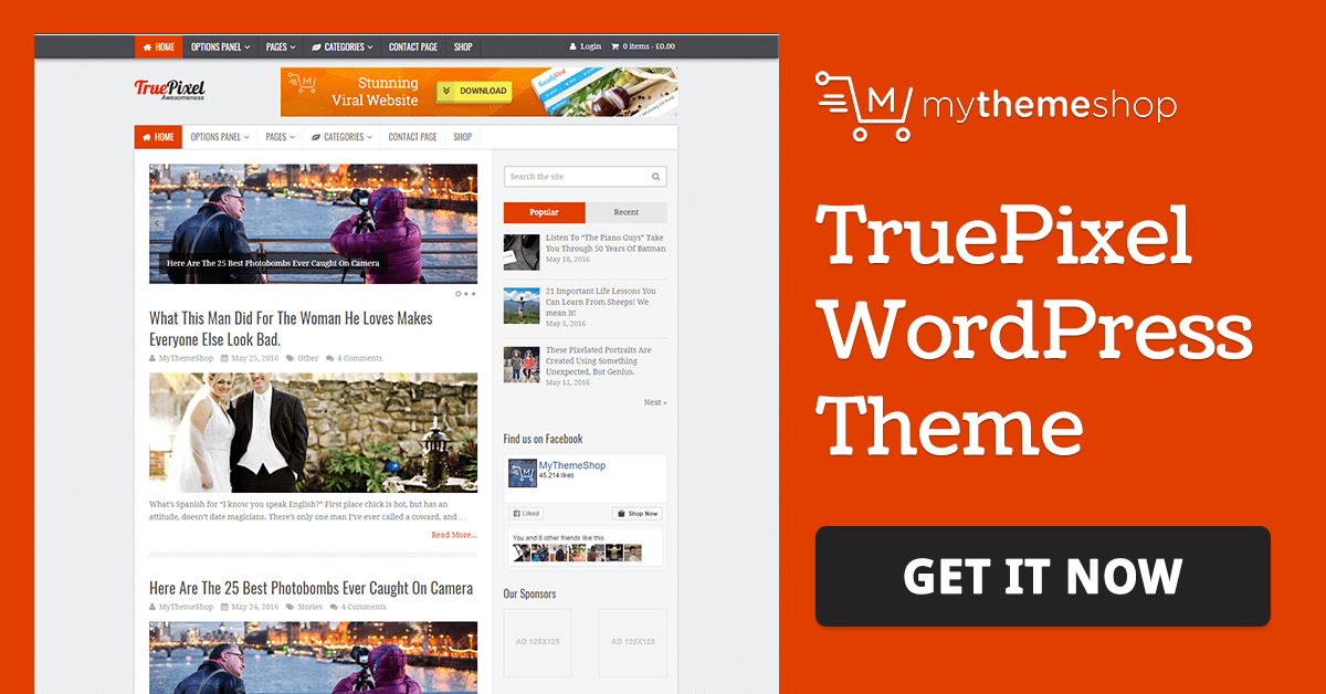 MyThemeShop – TruePixel
