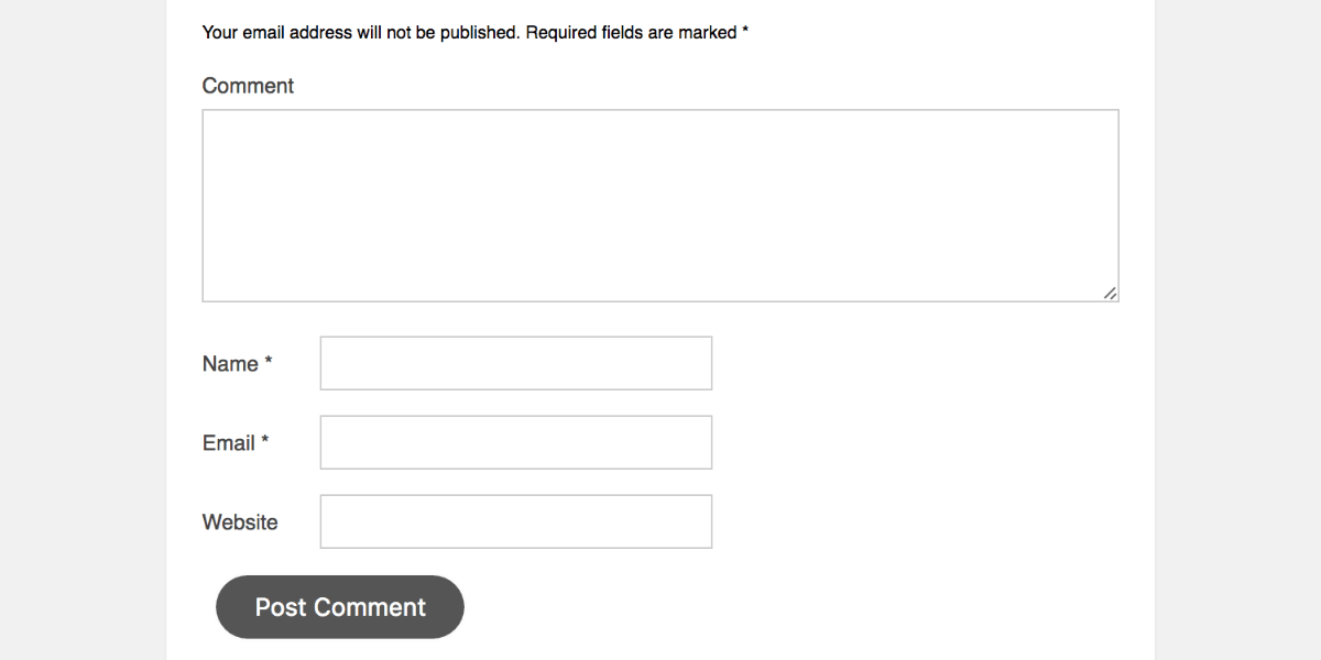 AMP Comments