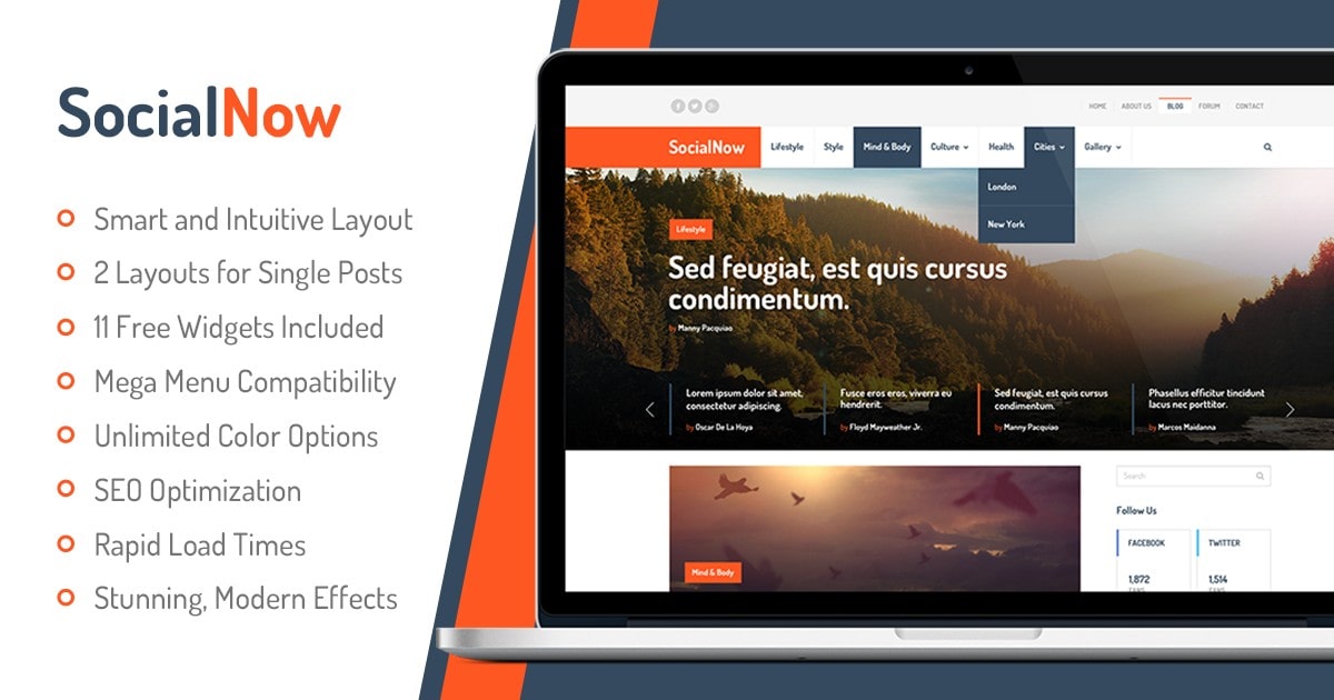 MyThemeShop – SocialNow