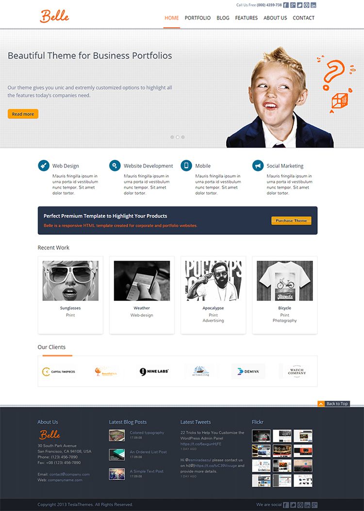 TeslaThemes – Belle