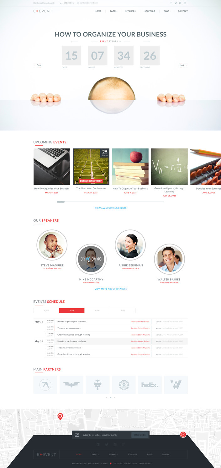 TeslaThemes – E-event
