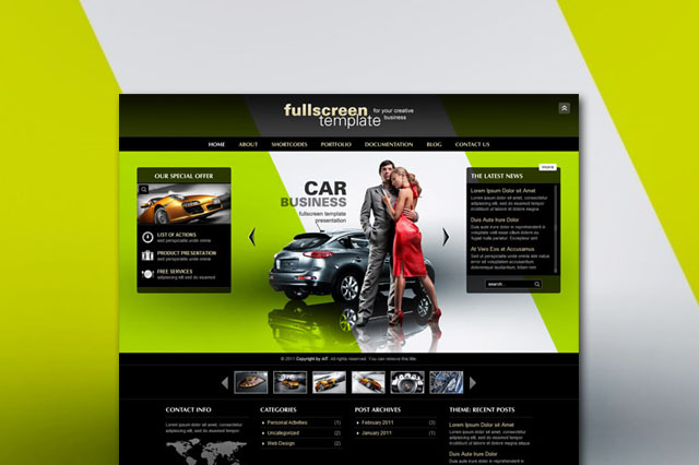 AIT Themes – Fullscreen WordPress Theme