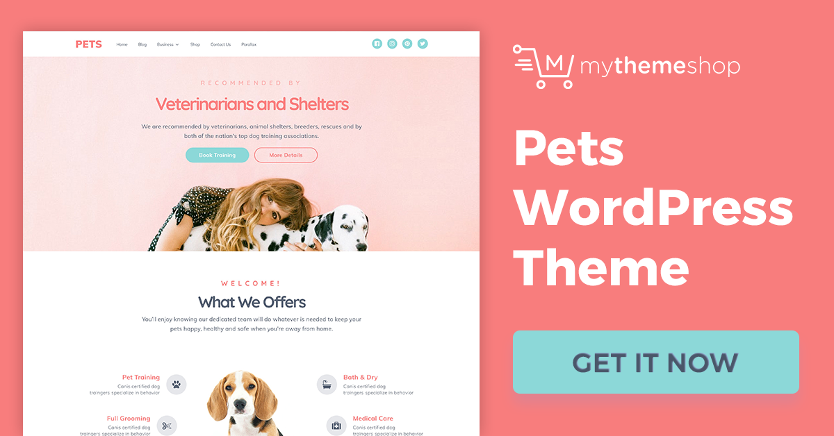 MyThemeShop – Pets