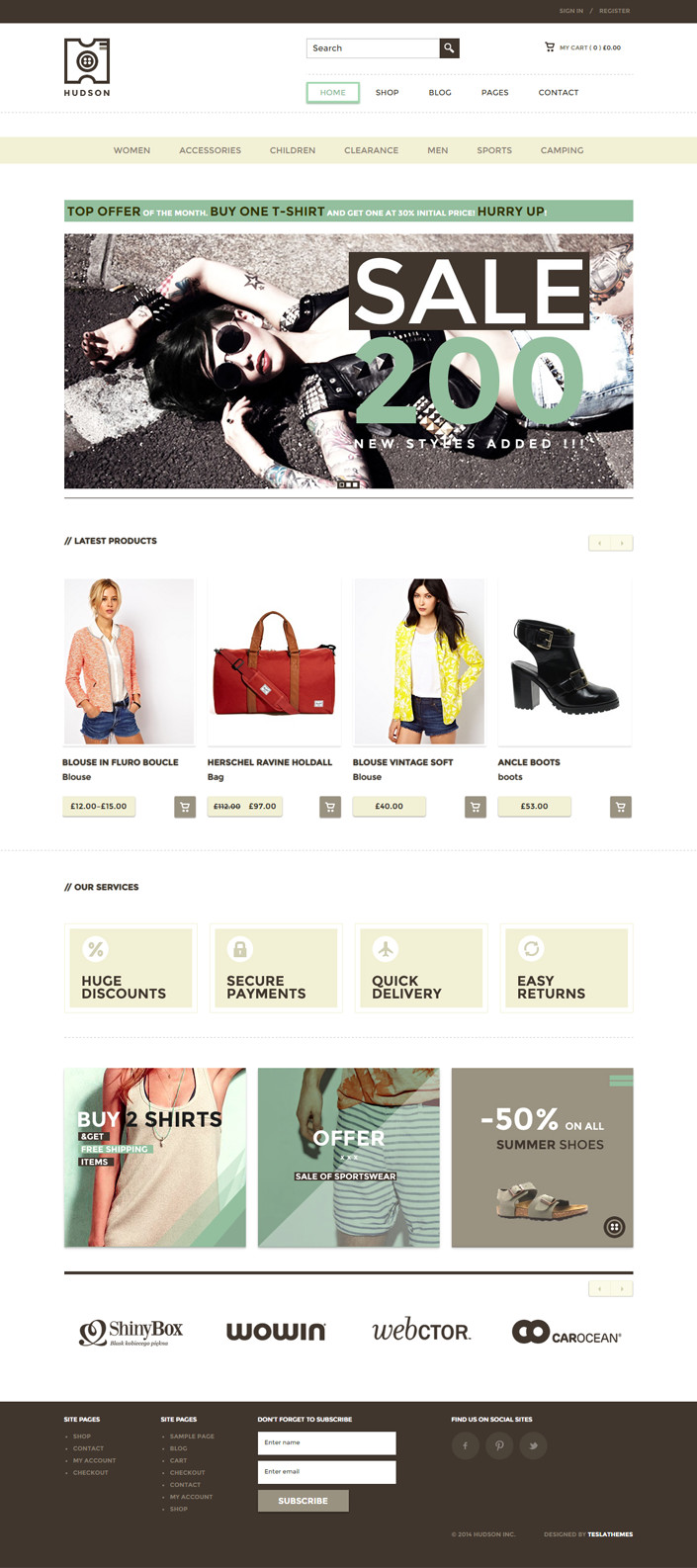 TeslaThemes – Hudson