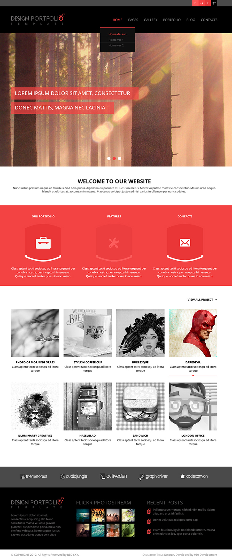 TeslaThemes – Design Portfolio