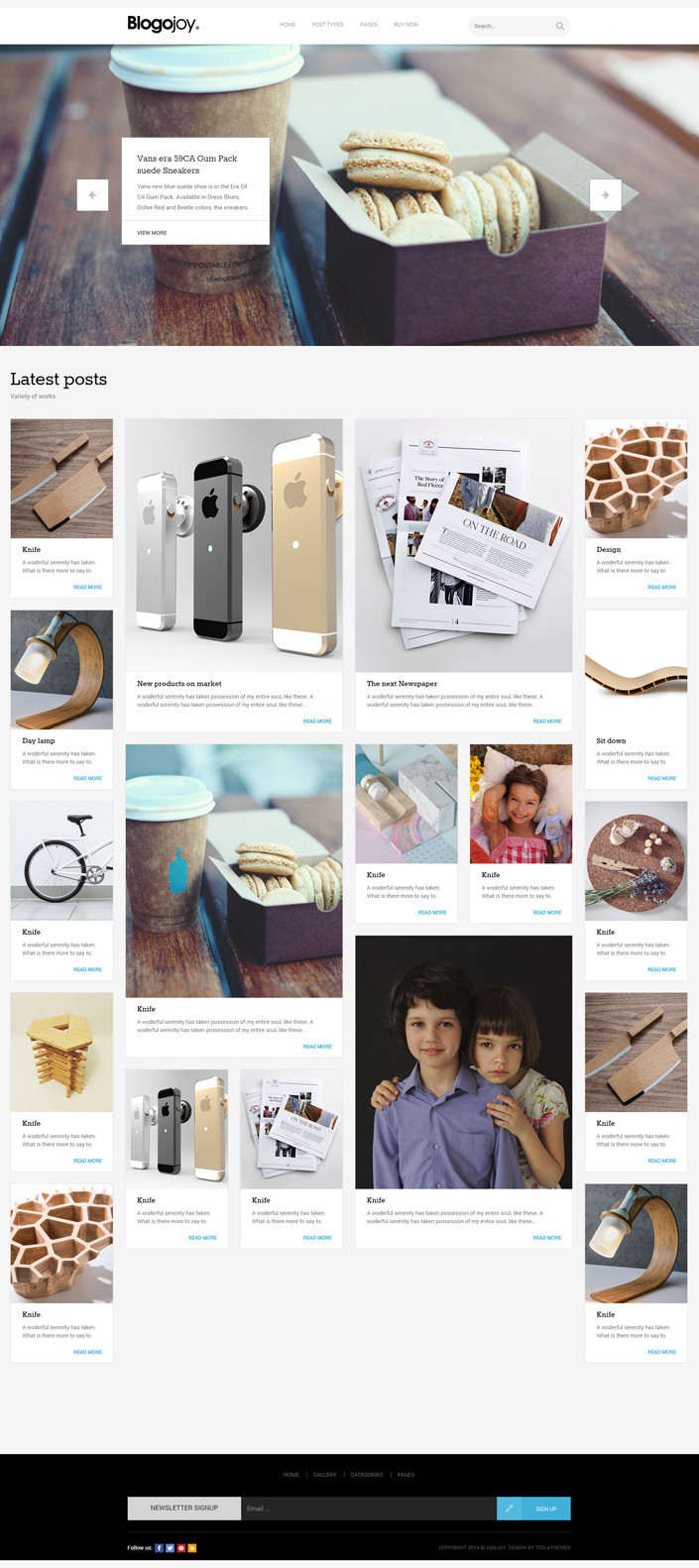 TeslaThemes – Blogojoy