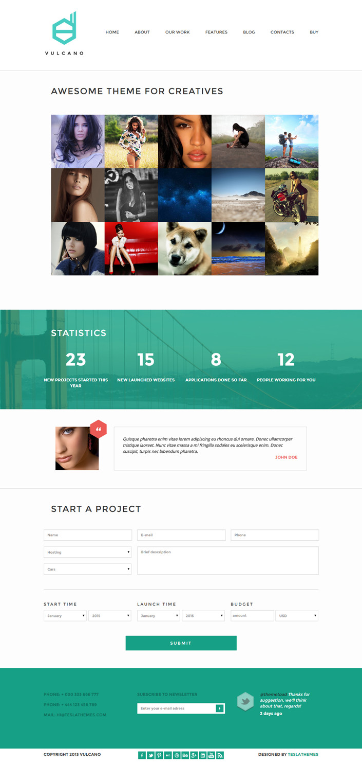 TeslaThemes – Vulcano