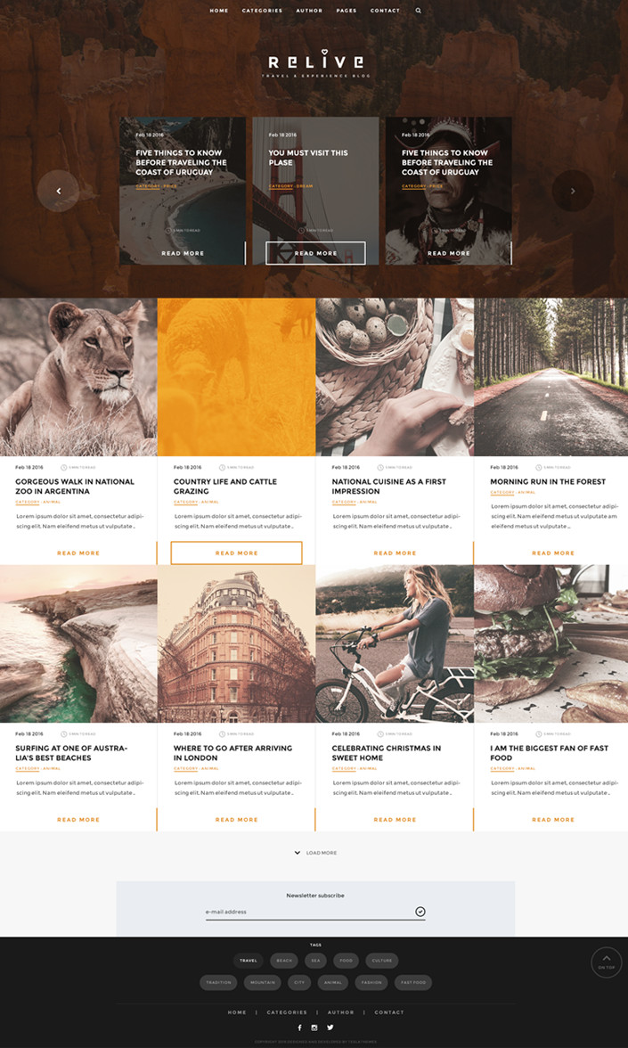 TeslaThemes – Relive
