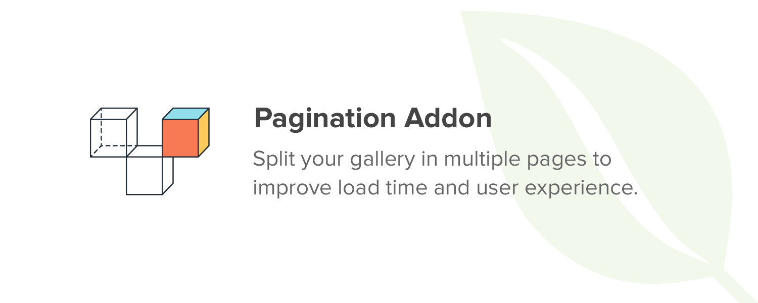 Envira Gallery Pagination Addon