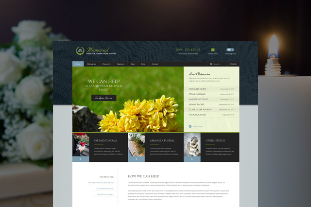 AIT Themes – Memorial WordPress Theme