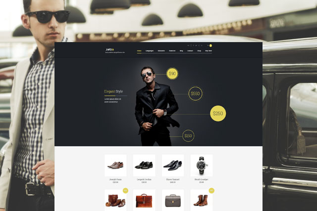 Retro – Vintage WordPress Theme