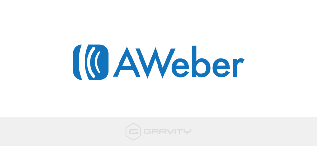 Gravity Forms – AWeber