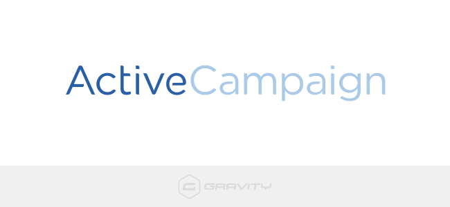 Gravity Forms – ActiveCampaign