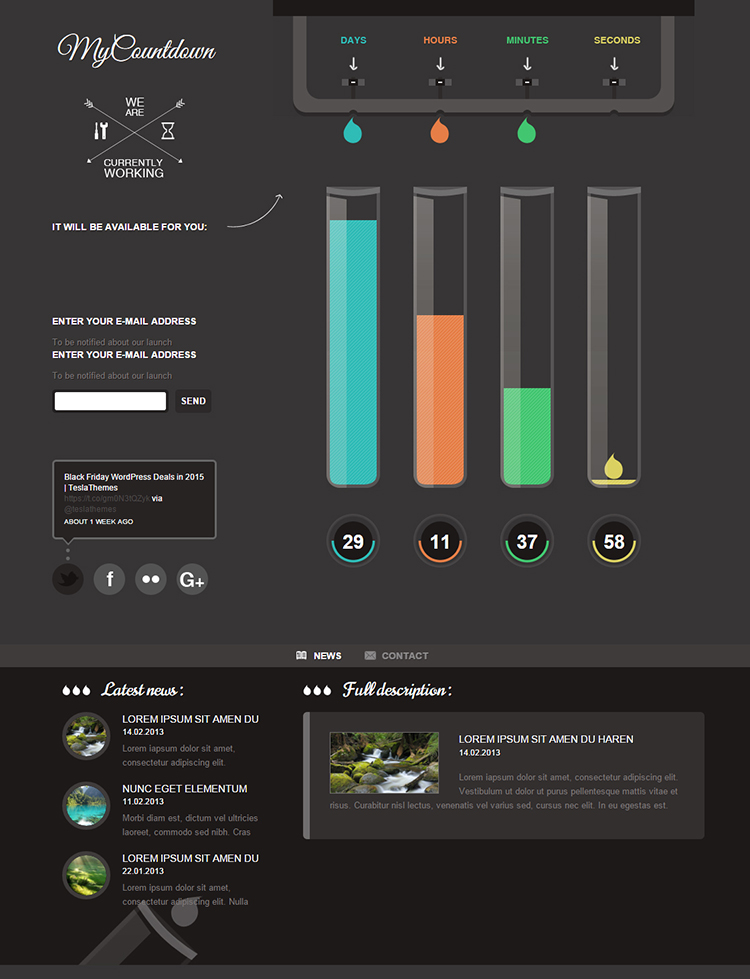 TeslaThemes – Mycountdown