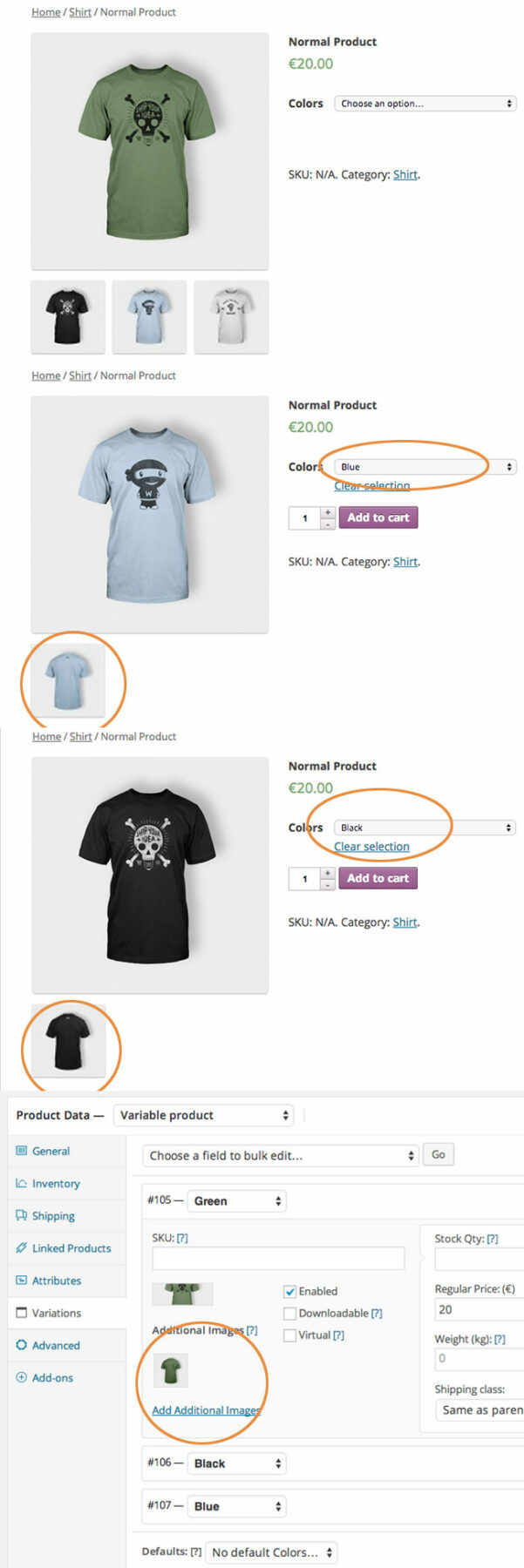 WooCommerce – Additional Variation Images