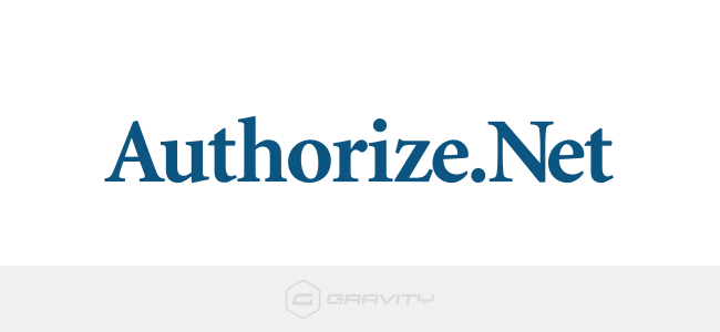 Gravity Forms – Authorize.Net