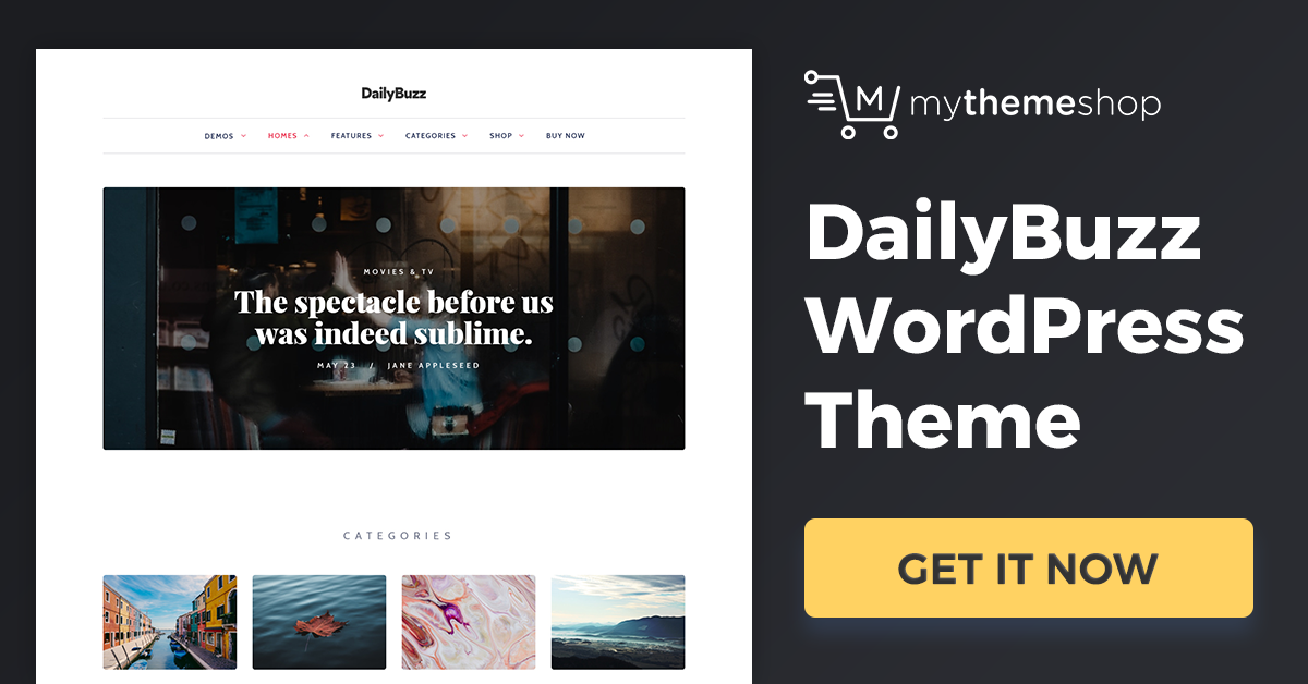 MyThemeShop – DailyBuzz