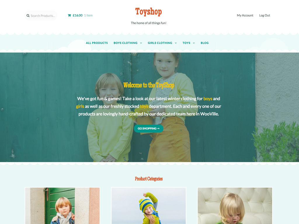 Woothemes – Toyshop Storefront WooCommerce Theme