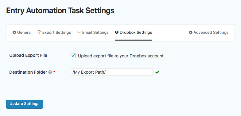 ForGravity | Entry Automation DropBox