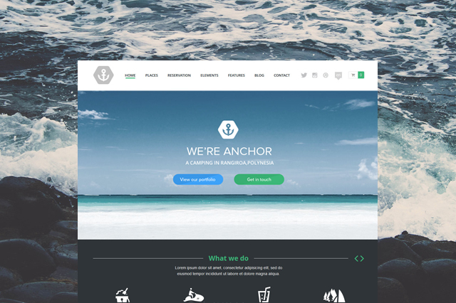 Anchor | Freelancer & Creative Agency Portfolio