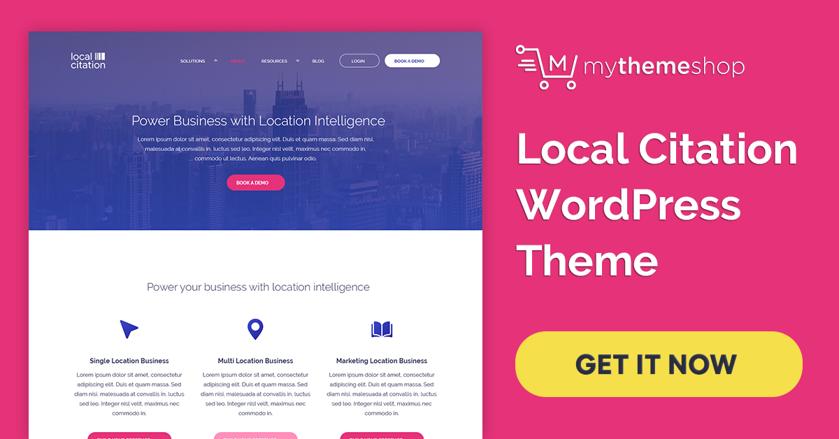 MyThemeShop Local Citation