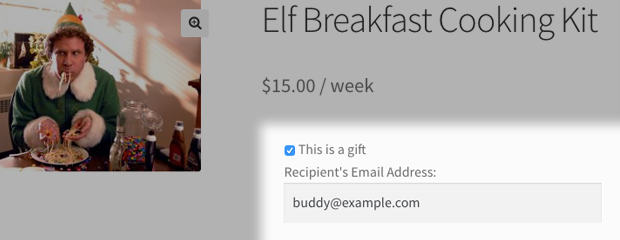 WooCommerce Subscriptions Gifting
