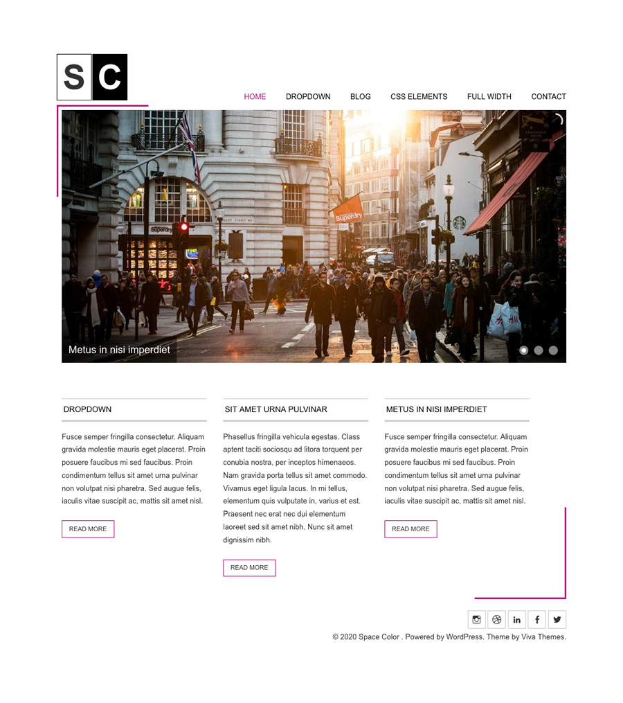 Viva Themes Space Color