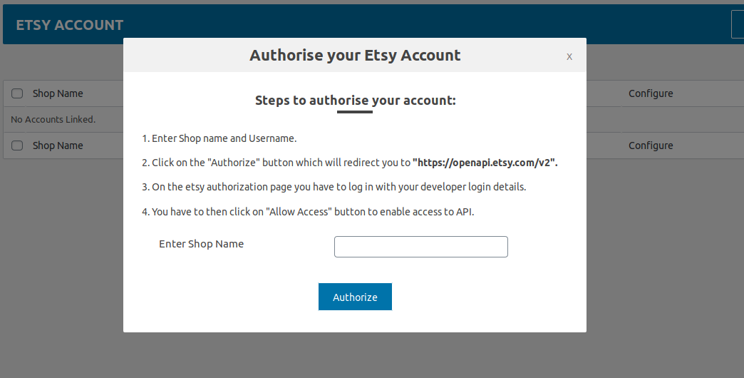 WooCommerce Etsy Integration